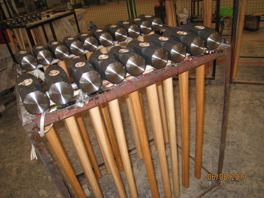 SL111 sledge hammer head, machining face