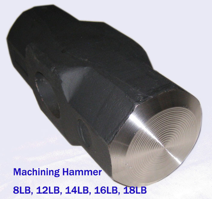 SL111 sledge hammer head, machining face