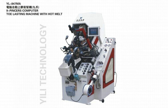 Computerized Auto-cementing Toe Shoe Lasting Machine