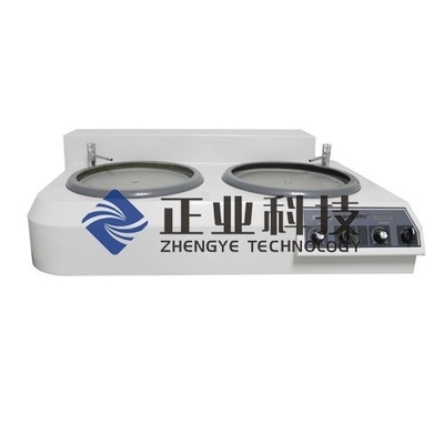 8 inch PCB Testing Equipment With Metallographic Double Plates Grinder