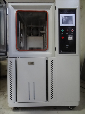 Customized 225L Temperature Humidity Chambers , Stainless Steel Plate Testing Equipment