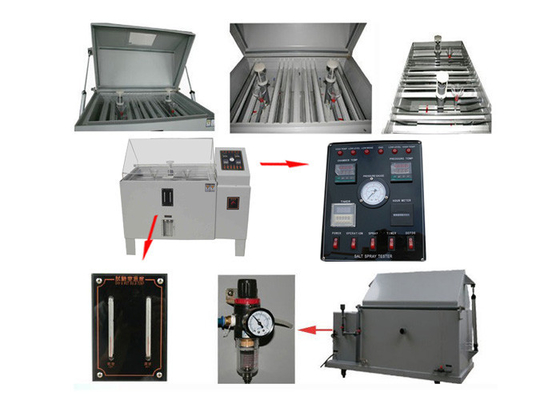 270L Neutral Salt Spray Corrosion Test Chamber , PVC Coating Corrosion Testing Equipment