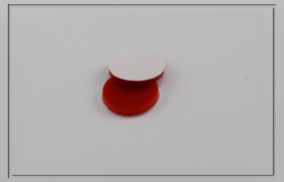 laboratory testing glass scintillation vials with central hole plastic cap , 1.5ml