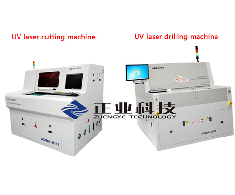 High Density Graphics CVL / FPC / RF UV Laser Cutting Machines With Little Carbonization