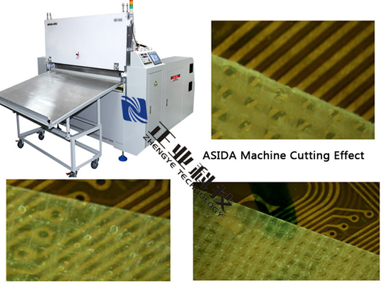 High Efficient PP Cutting Machine For Tidy Cutting Edge , Moving Speed ≤ 60m/min