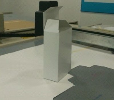 Card paper box carton 350gsm knife blade cutting machine