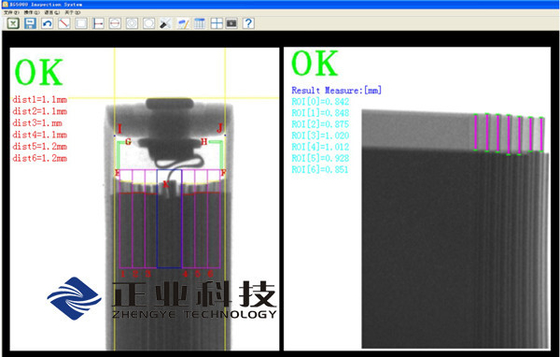 Rectangular soft - packaging Lithium Battery X-ray Inspection Equipment High Productivity