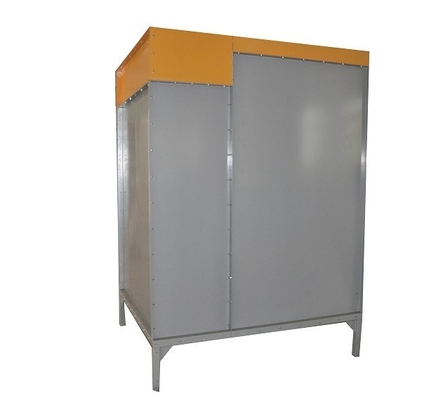 Homemade Commercial Powder Coating Spray Booths With Two Filter Cartridges
