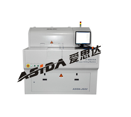 UV Laser Drilling &amp; Cutting Machine for FPC / Coverlay and Through - holes CE