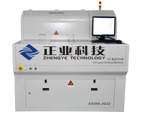 RF FPC Ultraviolet Laser Drilling Machines , Cutting Thickness 1.0mm Diameter 25μm