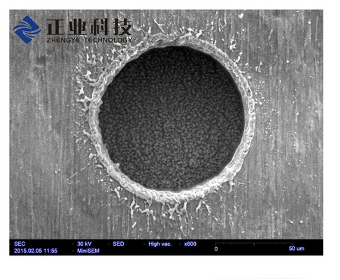 High Precision FPC UV Laser Drilling Machine , 10um 300 Holes Per One Second
