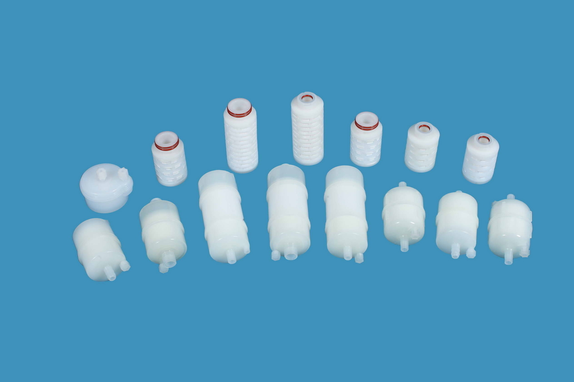 0.2 micron Liquid Filter Cartridge  , PES / PTFE / PP Pleated Filter Cartridge
