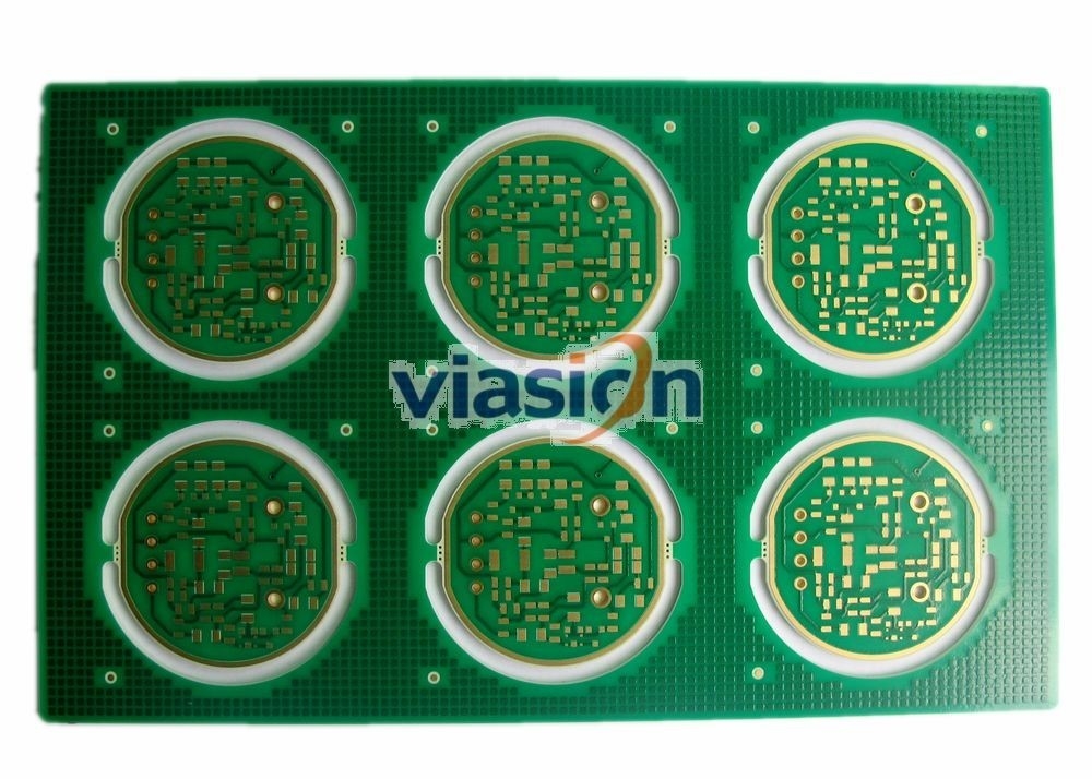 High TG 250 Polyimide PCB, 6 layers RF PCB Design For IC Testing Equipment