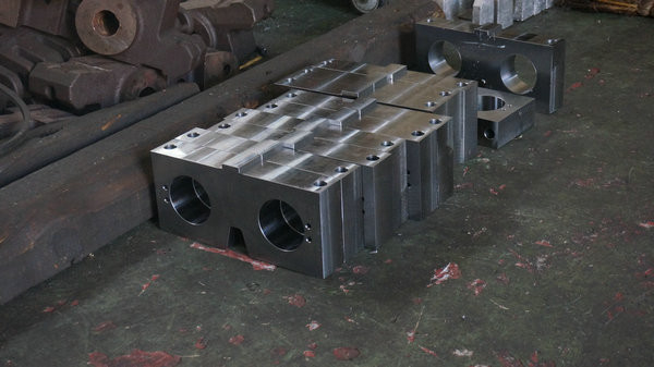 OEM ASTM A357 Laser Cutting Machine parts / 5 axis Machining Parts With Wire Cutting